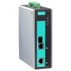 MOXA EDR-G902   Промышленный маршрутизатор безопасности: 1 WAN комбо-порт Gigabit Ethernet (RJ-45 + SFP), 1 LAN Gigabit Ethernet, Firewall/NAT/VPN, 0. MOXA