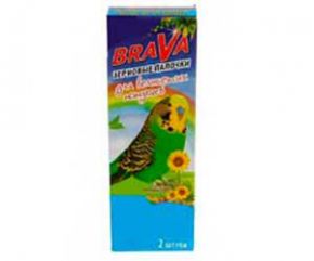 Палочки Brava (Брава) Для Попугаев Витамины и Минералы 2шт (1*18) Брава