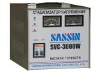 SASSIN SVC-3000W Электромеханический стабилизатор напряжения 3 кВА, однофазный 220В SASSIN