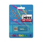 USB-Flash 32 Gb MIREX Elf с колпачком, голубой, USB3.0 Mirex