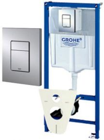 Система инсталляции Grohe Rapid SL 4в1 38775001 для подвесного унитаза Grohe