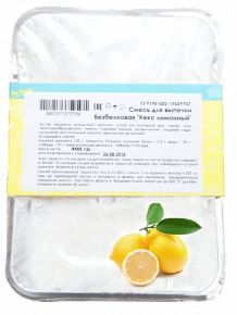 Смесь для выпечки "Кекс лимонный", безбелковая, без глютена, 400 гр., МакМастер