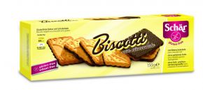 Печенье с шоколадом (Biscotti con cioccolato) без глютена, 150 гр. (Schar)