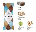 Мягкие фруктово-ореховые батончики Pikki "Кокос-Гранола", 35 гр.