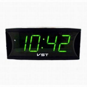 Часы-будильник настольный сетевой VST 719-2