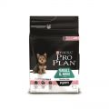 Pro Plan Puppy Small Sensitive для щенков мелких пород со вкусом лосось, рис, 3 кг.