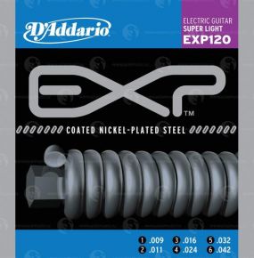 D'ADDARIO EXP120 Cтруны для электрогитары