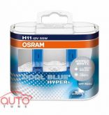 H11 Osram Cool Blue Hyper+ 12V 73W 62211CBH+-HCB (пу.2)