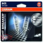 H1 Osram Nightbreaker Unlimited + 110% 12V 55W 64150NBU-02B (бл.)