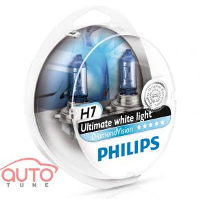 H7 Philips Diamond Vision по 2 шт 12V-55W 12972DVS2