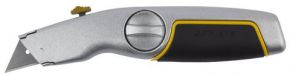 Нож 09144 STAYER "MASTER" металлический обрезиненный корпус, выдвижное лезвие Stayer