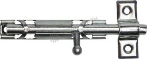 Шпингалет 37735-80 накладной "3Т-12" стальной, покрытие белый цинк, 80мм OLFA
