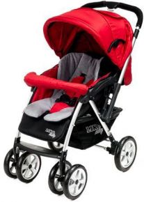 Liko Baby Детская прогулочная коляска Liko Baby AU-258 Red красный