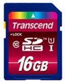 Карта памяти Transcend SDHC 16 Gb (class 10) UHS-I