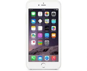 Чехол для мобильного телефона Apple iPhone 6 Plus Silicone Case White (MGRF2ZM/A)