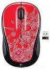 Манипуляторы LOGITECH Wireless Mouse M325 red topogrpahy Red-Black USB