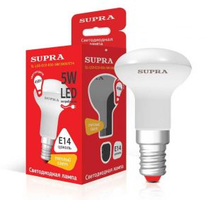 Лампы Supra SL-LED-ECO-R50-5W/3000/E14