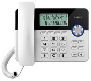Телефон Texet TX 259 черно-серебристый