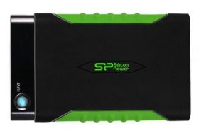 Жесткий диск USB Silicon Power 500 Gb Armor A15 Black (SP500GBPHDA15S3K)