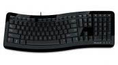 Клавиатура мультимедиа Microsoft Comfort Curve Keyboard 3000 Black USB
