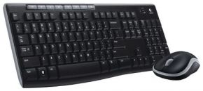Набор клавиатура+мышь Logitech Wireless Combo MK270 Black USB