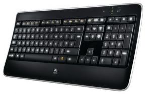 Клавиатура мультимедиа Logitech Wireless Illuminated Keyboard K800 Black USB