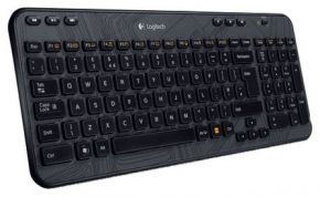 Клавиатура мультимедиа Logitech Wireless Keyboard K360 Black USB