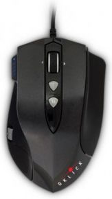 Мышь компьютерная проводная OKLICK HUNTER Laser Gaming  Black (USB) (556478)