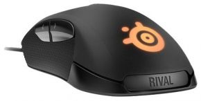 Мышь компьютерная проводная Steelseries Rival 300 черный (62351)