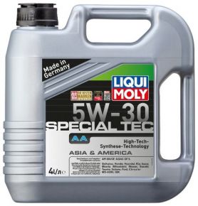 Автомобильные масла/технические жидкости LIQUI MOLY 5W30 Special Tec AA 4л синтетика