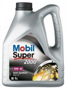 Автомобильные масла/технические жидкости Mobil 1 Super 2000 10W40 4л п/синтетика