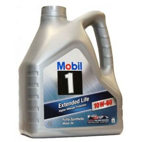 Автомобильные масла/технические жидкости Mobil 1 Extended Life 10W60 4л синтетика