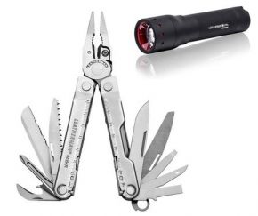 Мультитул Leatherman REBAR + Led Lenser P7.2  (1205.0)