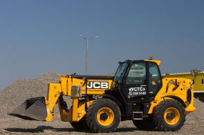 Телескопический погрузчик JCB 540-170 (2м3) (ковш/вилы/ щетка/ люлька) высота подъема 16,7м.