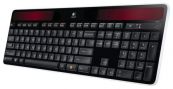 Клавиатура мультимедиа Logitech Wireless Solar Keyboard K750 Black USB