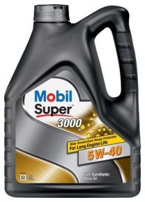 Автомобильные масла/технические жидкости Mobil 1 Super 3000 5W40 4л синтетика