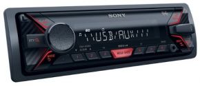 Автомагнитола Sony DSX-A100U (Красная подсветка)