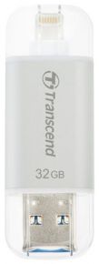 Флэш драйв Transcend 32 GB JetFlash 300 Go silver (TS 32 GJDG 300 S)