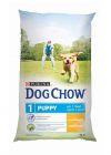 Корм DOG CHOW PUPPY, сухой, для щенков курица, 14 кг.