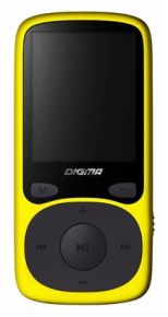 MP3 плеер DIGMA B 3 8 Gb желтый