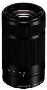 Объектив Sony E 55-210mm F4.5-6.3 OSS черный для ICLE (SEL-55210)