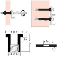 М 3*24,9 (6.0/14.0*0.9) заклепка-гайка резиновая EPDM (RUBBER-NAT)