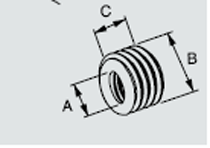 3/4"/ М10 переходная  муфта GRD (наружная / внутренняя) SaMontec