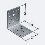 50* 50* 35*2,5мм уголок крепежный равносторонний, цинк KL1 DOMAX