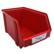 250*148*130 мм ящик, красный (7967)