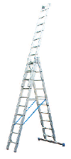 Универс. лестница 3*12 (раб.высота = 9,55м) Stabilo KRAUSE #