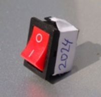 Выключатель 1-кнопочный малый , 250В, 6А