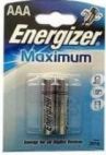 Элемент питания  Energizer Maximum AAA-LR03/286 BL2