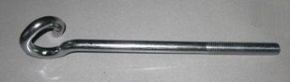 М12*160 крюк качельный с метрической резьбой, цинк