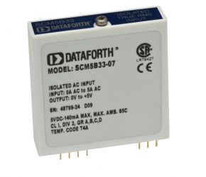 Dataforth Corporation SCM5B45-24   Нормализатор частотного сигнала, вход 0...5 кГц, выход 0...+5 В Dataforth